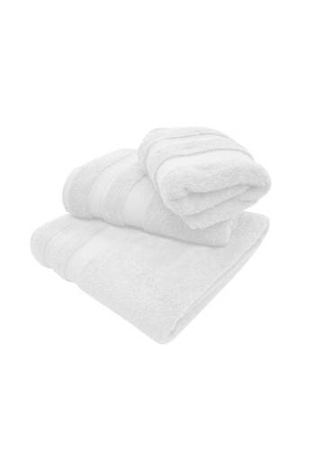 Homelux Home Cotton Towel, 570 G, 100x150 Cm, White