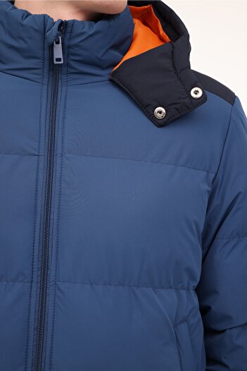 Kinetix ML HUGO COAT 4PR Mavi Erkek Kısa Kaban