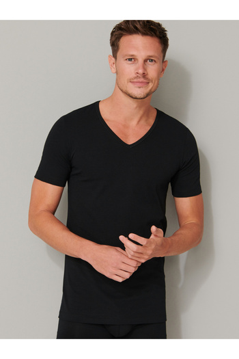 Schiesser 2-Pack T-Shirt 95/5 T-Shirt Unterziehshirt Unterhemd Kurzarm