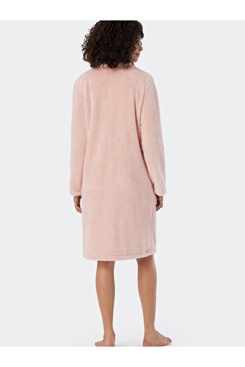 Schiesser Bademantel Teddy Fleece Bade-mantel Sauna Morgen-mantel Lounge