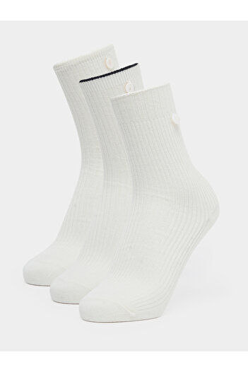 Styli Pack Of 3 - Ribbed Crew Socks
