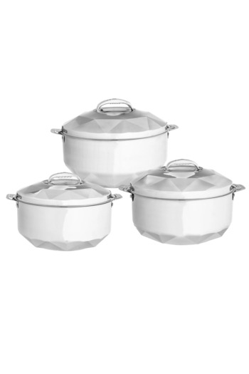 HIC Stainless Steel Hotpot Set of 3 pieces