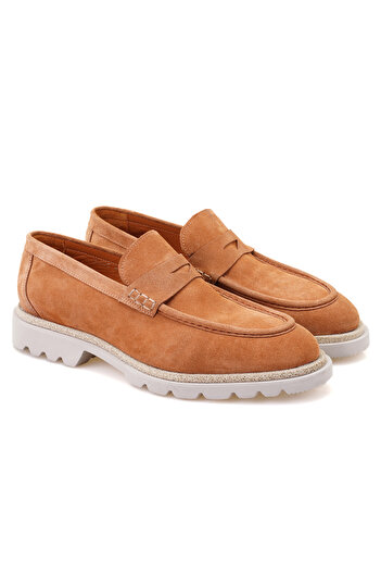 Desa Daisy Brown Men's Casual Suede Leather Shoes