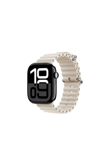 zore Watch 10 42mm Compatible Zore Krd-75 Silicone Cord-Cream