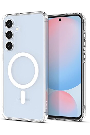 Spigen Ultra Hybrid MagFit for Samsung Galaxy S24 FE case cover [MagSafe compatible] - White