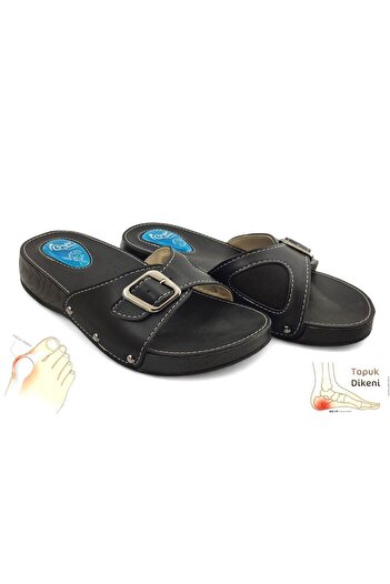 Icemen Black Silicone Gel Spur Heeled Shoes