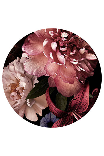 Homelux Canvas D 70 Cm, Blooming Iv, Glass