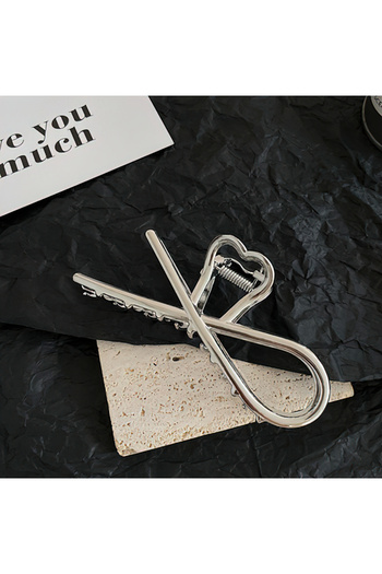 GÜLPEŞE Metal Latch Clasp - Women's Hair Clip _Glpş423