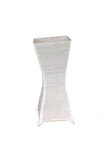 Homelux Henrietta Folding Floor Lamp, 1xe27, 40w, 20x20x50 Cm, White