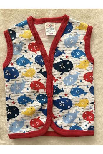 Seçkin Baby Fish Combed Cotton Vest