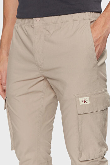 Calvin Klein Streç Pamuklu Skinny Fit Normal Bel Jogger Pantolon J30J327614PAN Erkek PANTOLON J30J32