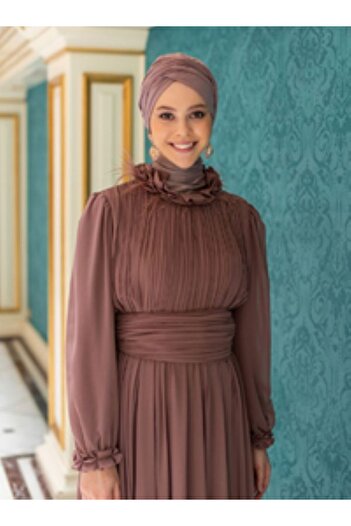Differenza Pastel Mink Sandy Wrapped Bonnet