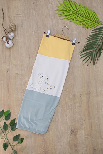 Sitilin Girl Boy Butterfly Baby Double Layer Natural Combed Cotton Blanket Stl6903