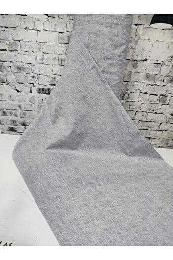 Soft Colours Nevresim Çarşaflık Ranforce Metrelik Kumaş Düz Renk Gri