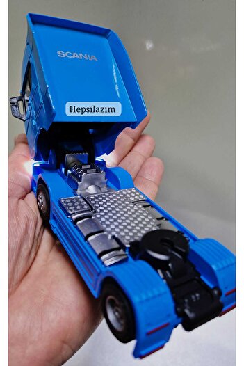 Hepsilazım Scania Kafa Oyuncak Tır V8 R730 Taşıyıcı Scania Kupa S-770 Model Diecast 12 Cm Maket Koleksiyon