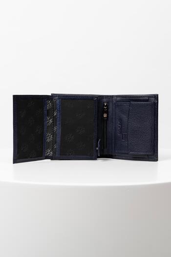 BAYDERİ Luna Genuine Leather Rfid Protected Gentle Men's Wallet with Convenient Coin Tank