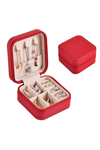 gaman Jewelry Box Organizer Portable Jewelry-Jewelry Storage Box Mini Multiple Jewelry Organizer