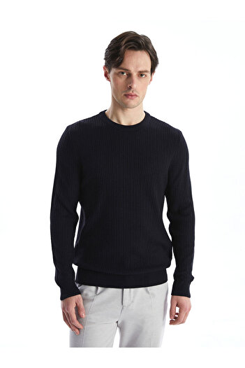 LC Waikiki Crew Neck Long Sleeve Men's Knitwear Sweater - W4Kp19Z8