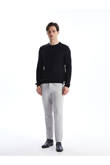 LC Waikiki Crew Neck Long Sleeve Men's Knitwear Sweater - W4Kp19Z8