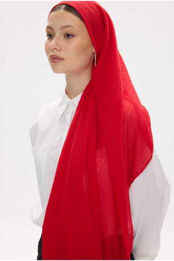 SOFT AKSESUAR New Season Women's Muslin Shawl - Solid Color, Soft Touch