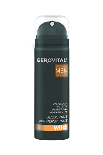 GEROVITAL MEN DEO ANTIPERSPIRANT WILD 150ml