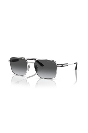 Prada Man Pillow Sunglasses- Pr 67zs - Lense Size:56mm - Silver