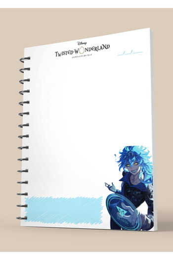 nihonwosekai Twisted Wonderland Anime A5 Size Spiral Notebook 50 Sheets