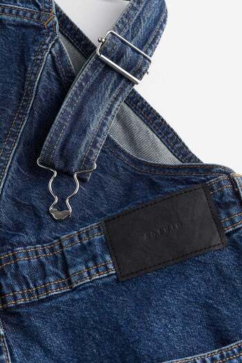 H&M Straight Denim dungarees
