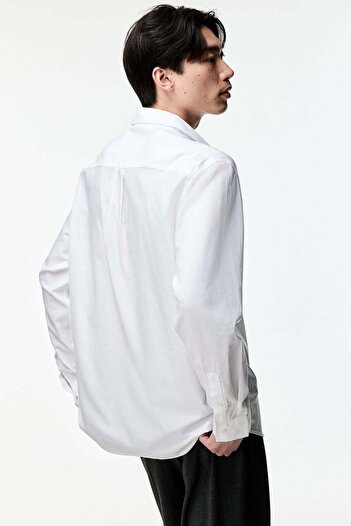 H&M Regular Fit Modal-blend Shirt