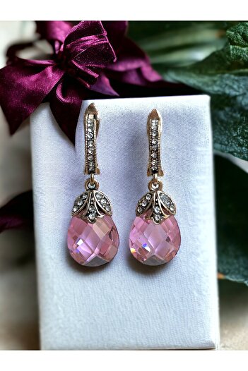 FAYRA ACCESSORIES Zircon Stone Cat's Eye Earrings