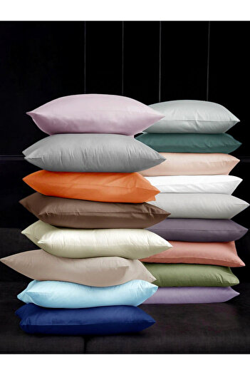 CollessiaHome 100% βαμβακερό σατέν Ποικιλία Μικτό χρώμα 5 ζευγάρια 10 τεμάχια μαξιλαροθήκη