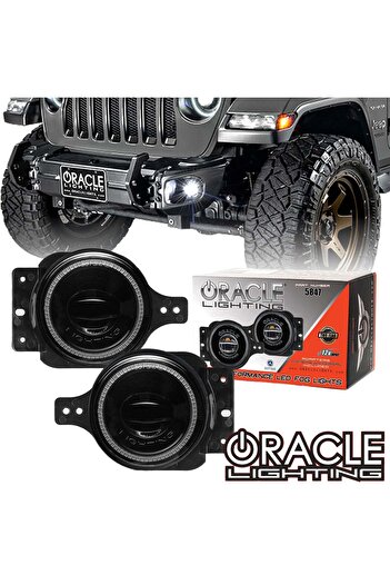 oracle Jeep Wrangler JL & Gladiator JT 18-24 LED Fog Lights, Sport