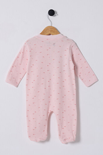 U.S. Polo Assn. Baby Girl Pink Rompers
