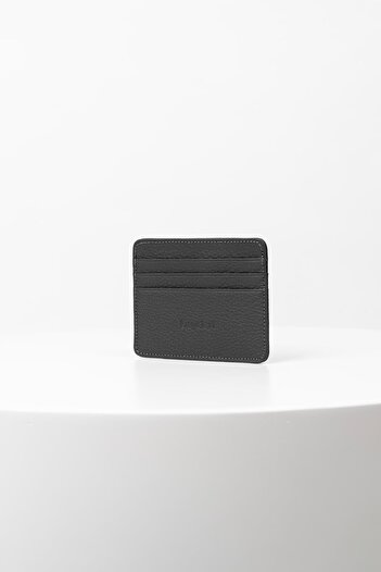 BAYDERİ Catsby Genuine Leather Card Holder