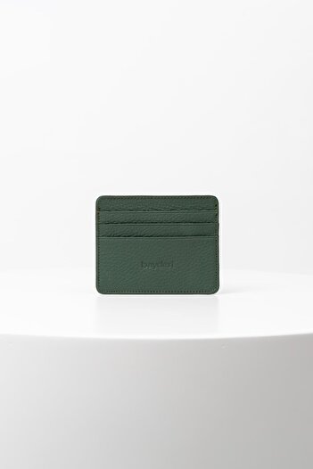 BAYDERİ Catsby Genuine Leather Card Holder