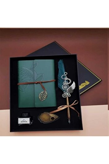 MRShopping Mr Nostalgia Agenda Dip Pen Set Ink Dip Pen Set Special Design Special Gift