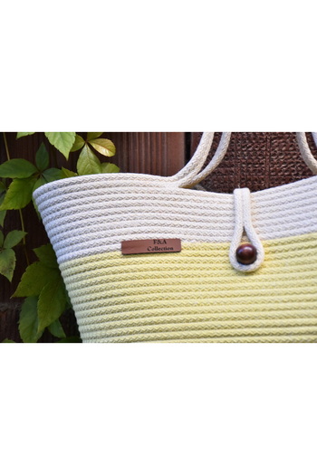fa collection desing Wicker Jute Daily Bag - Beach, Handle and Portfolio Bag
