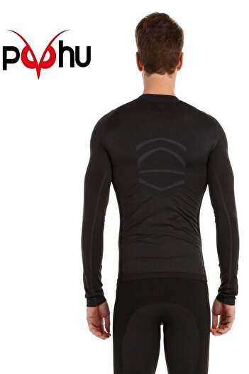 PUHU Thermal Baselayer Men's Underwear 001 - Black