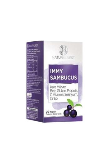 Naturalnest Std Naturalnest Immy Sambucus 20 Capsules (Single)