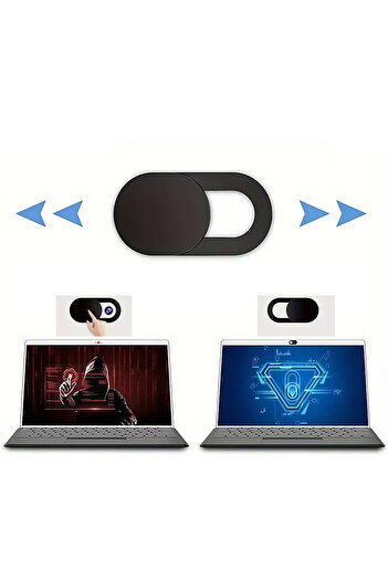 Generic 3'lü Kamera Gizleme Kapağı Seti - Laptop, Tablet ve Akıllı Telefonlar için