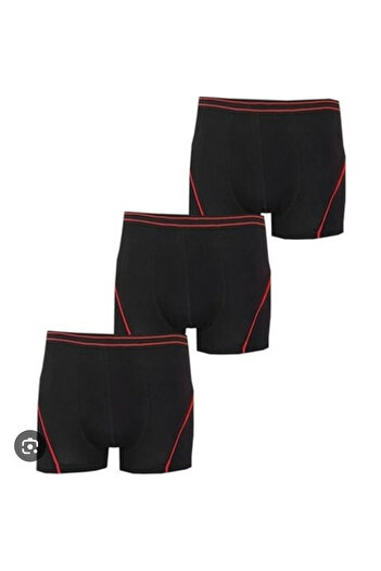 Tutku Black 3-Piece Kids Boxer Set