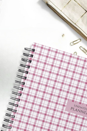 pcpapiruscraft A5 Spiral Terminal Planer Agenda-12 Months-Motivation