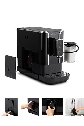 Kiwi Kcm-7599 Tam Otomatik Espresso, Lungo, Latte, Cappuccino Kahve Makinesi