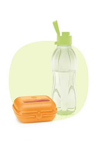 Tupperware Back to Work Snack Set of 2