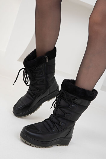 SOHO Women's Black Boots - 20136 Model Bootie