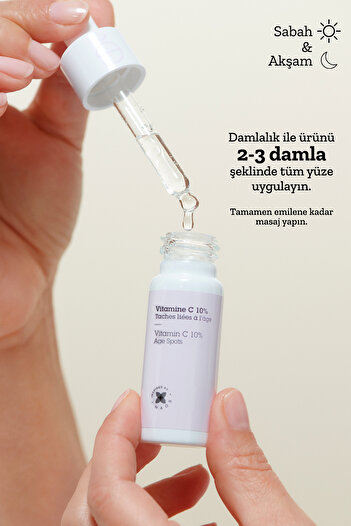 Etat Pur Pure Active Saf Vitamin C %10 Koyu Leke Aydınlatıcı Yaşlanma Karşıtı Konsantre Bakım Serumu 15 mL