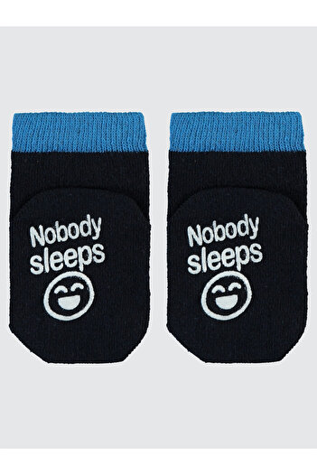Civil Baby Baby Boy Anti-Slip Socks 6-18 Months Black