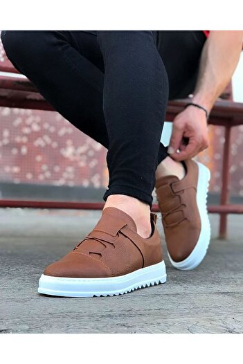 Wagoon WG036 Ανδρικά παπούτσια Casual Tan