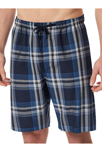 Schiesser Pyjamahose Bermuda - Mix + Relax Schlaf-Hose Pyjama Schlafmode