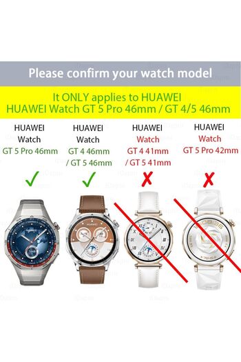 UnDePlus Huawei Watch Gt 5 Pro 46mm Full Screen Nano Watch Protector (Not 41Mm/42Mm)